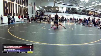 124A Quarterfinal - Aspen Blasko, Grand Valley State University vs Zhivanna Magdaleno, Northern Michigan University