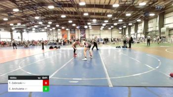 160 lbs Consi Of 64 #2 - Trevor Zabroski, NJ vs Ezra Archuleta, WY