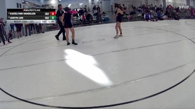 123 lbs 3rd Place Match - Jadyn Lee, Sidney vs Katelynn Wheeler, Team Wheeler