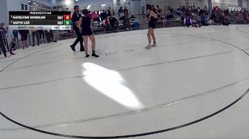 123 lbs 3rd Place Match - Jadyn Lee, Sidney vs Katelynn Wheeler, Team Wheeler