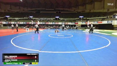 113 lbs Semis & Wb (16 Team) - Will Brinker, Independence vs Jasiah Pagan, Liberty