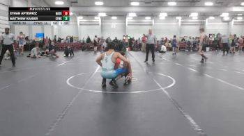 157 lbs Round 7 (10 Team) - Ethan Aftewicz, Mat Assassins Black vs Matthew Kaiser, CTWHALE Green