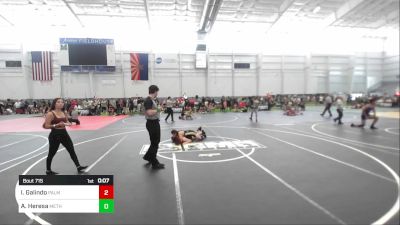 130 lbs Quarterfinal - Isabella Galindo, Palm Desert High School vs Ava Heresa, Methods