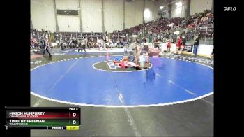 190 lbs Champ. Round 2 - Timothy Freeman, Williamson Hs vs Mason Humphrey, Canandaigua Academy