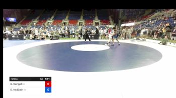 126 lbs Cons 64 #2 - Gavin Rangel, Oregon vs Orlando McClain, Oklahoma
