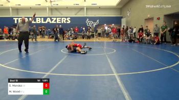 120 lbs Prelims - Damian Mendez, Dodge City vs Matt Wood, St James Academy