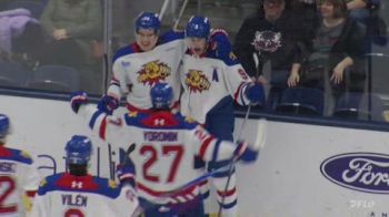 Gabe Smith Scores Second Goal Of Game From Severe Angle