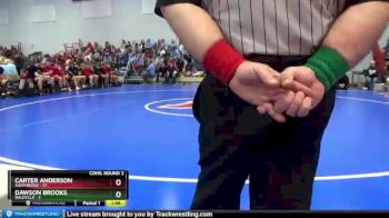 126 lbs Semis & Wb (16 Team) - Carter Anderson, Southridge vs Dawson Brooks, Daleville