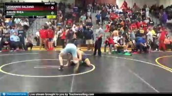 132 lbs Semifinal - Leonardo Salzano, Centennial vs Kailer Rhea, Durango