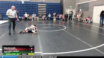 55 lbs Cons. Semi - Dallas Allen, Capital Wrestling Club vs Fletcher Coffelt, Kuna Klub