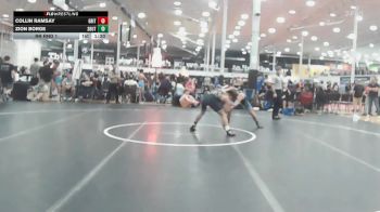 140 lbs Rr Rnd 1 - Collin Ramsay, Grit Mat Club Red - HSC vs Zion Borge, Team Shutt Garnett Trained - HSC