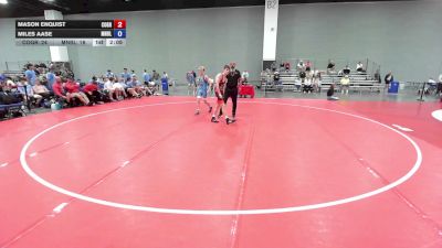 106 lbs Mason Enquist, Colorado vs Miles Aase, Minnesota Blue