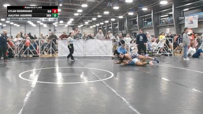 145 lbs Round 1 (9am Friday) - Aaliyah Aguirre, Team VA/USA vs Lylah Rodriguez, NEWHALE
