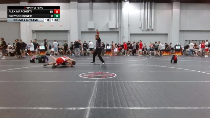 113 lbs Round 2 (4 Team) - Alex Marchetti, Mat Assassins vs Greyson ...