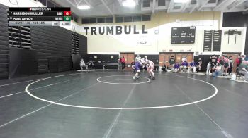 165 lbs Round Of 16 - Harrison Muller, Danbury vs Paul Arvoy, Westhill