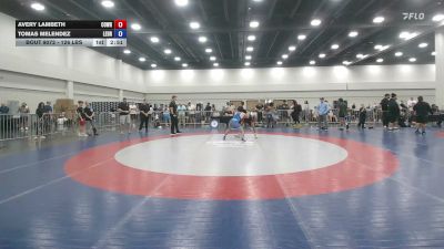 126 lbs Champ. Rd Of 16 - Avery Lambeth, Compound Wrestling vs Tomas Melendez, Legacy Dragons