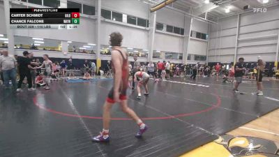 110 lbs Consi Of 4 - Carter Schmidt, Gilbertsville vs Chance Falcone, Wayne