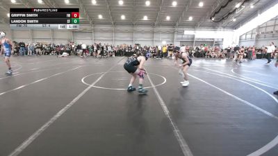 106 lbs Round 2 (8 Team) - Griffin Smith, Freakztyle Wrestling vs Landon Smith, Stealth Training