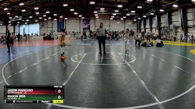 80 lbs Rd# 10- 4:00pm Saturday Final Pool - Mason Reis, PA Silver vs Jaxon Mancuso, Untouchables