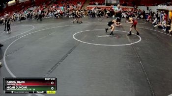 60 lbs Semifinal - Caiden Haigh, Wadsworth vs Micah Duncan, Westshore Wrestling Club