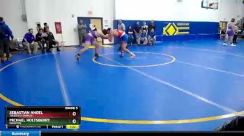 157 lbs Round 5 - Sebastian Angel, Toledo St Francis vs Michael Holtsberry, Swanton