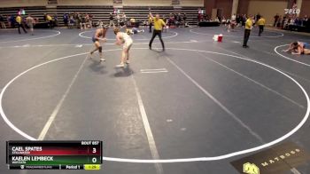 189 Championship Bracket 7th Place Match - Kaelen Lembeck, Wayzata vs Cael Spates, Stillwater