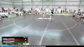 88 lbs Placement Matches (8 Team) - Daniel Goodwin, Colorado vs Kaison Schreier, Team Missouri Red