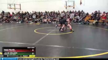 Round 2 - Kale Miller, Waverly-Shell Rock vs Jacob Willson, Waverly-Shell Rock