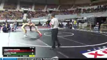 D1-138 lbs Semifinal - Jonathon Rogers, Liberty vs Damen Miller, Desert Vista