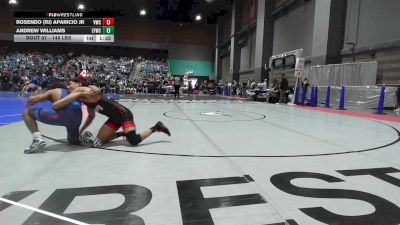 145 lbs Quarterfinal - Rosendo (RJ) Aparicio Jr, Victory vs Andrew Williams, Elite Force Wrestling Club