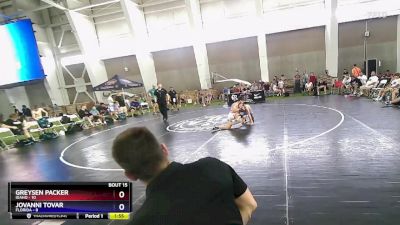 113 lbs Placement Matches (8 Team) - Greysen Packer, Idaho vs Jovanni Tovar, Florida