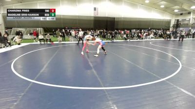114-125.9 lbs Champ. Round 3 - Charizma Fries, Team Idaho Wrestling Club vs Madeline Eris-hanson, North Dakota