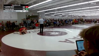 133 lbs Cons. Semi - Carter West, Central vs Gavin Hilyar, Augsburg