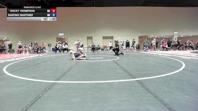115 lbs 1st Place Match - Rocky Thompson, MO vs Santino Martinez, NM