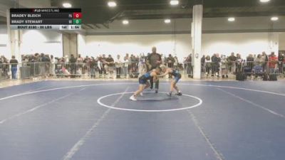 90 lbs Round Of 32 - Bradey Bleich, PA vs Brady Stewart, WI