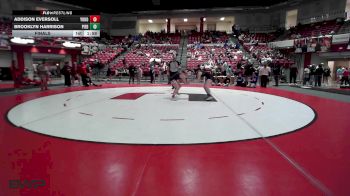 120 lbs Final - Addison Eversoll, Yukon vs Brooklyn Harrison, Piedmont High School Girls