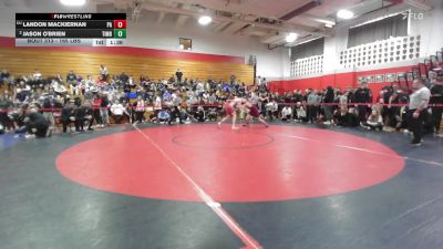 165 lbs Semifinal - Landon MacKiernan, Pinkerton Academy vs Jason O'Brien, Timberlane