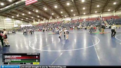 140 lbs Champ. Round 2 - Drake Morrison, Brothers Of Steel vs Ayden Robinson, Westlake