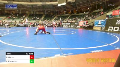 125 lbs Consi Of 32 #2 - Kolby Nix, Juggernaut Wrestling Club vs Colton Kueter, Sebolt Wrestling Academy