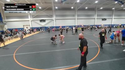 132 lbs Cons. Round 10 - Max Philpot, Unattached vs Alexander Denkins, Perrysburg