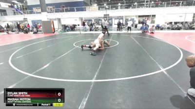 160 lbs Quarterfinal - Masiah Moton, Heavy Hitting Hammers vs Dylan Smith, Clinic Wrestling FXBG