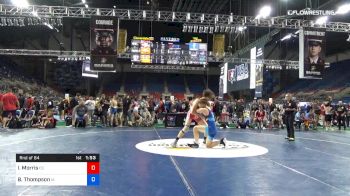 132 lbs Rnd Of 64 - Ivan Morris, Colorado vs Brady Thompson, Iowa