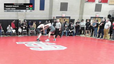 215 lbs Quarterfinal - Braiden Bagloe, Northbridge vs Kasey Nako, Beverly