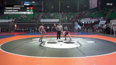 7A 126 lbs Champ. Round 1 - Zander Samargia, Bob Jones vs Vladmir Smith, Sparkman