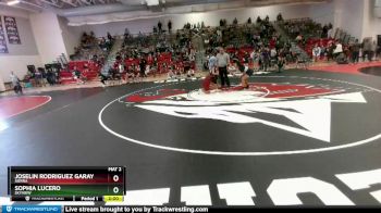 155 lbs Champ. Round 1 - Sophia Lucero, Skyview vs Joselin Rodriguez Garay, Sierra