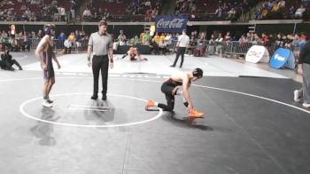 D 1 132 lbs Champ. Round 2 - Alec Sonnier, Catholic - B.R. vs Trapper Scott, Benton
