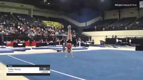 Colby Young - Floor, eNeRGy - 2021 USA Gymnastics Development Program National Championships