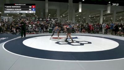 70 lbs Cons. Round 2 - Devin Tortorice, Team Tortorice Wrestling vs Federico Robles, Arizona