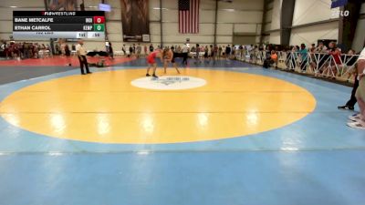 152 lbs Rr Rnd 3 - Bane Metcalfe, Indiana Outlaws Gray vs Ethan Carrol, Kempsville Wrestling Club