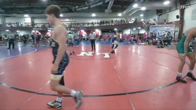 129 lbs Round 3 (12 Team) - Jackson Caraballo, Top Dog Wrestling Club vs Cole Forsythe, Steller Trained Bacara